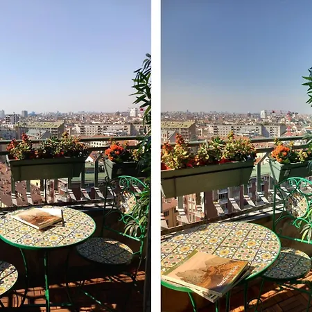 Moscova Skyline View With Balcony * Milán